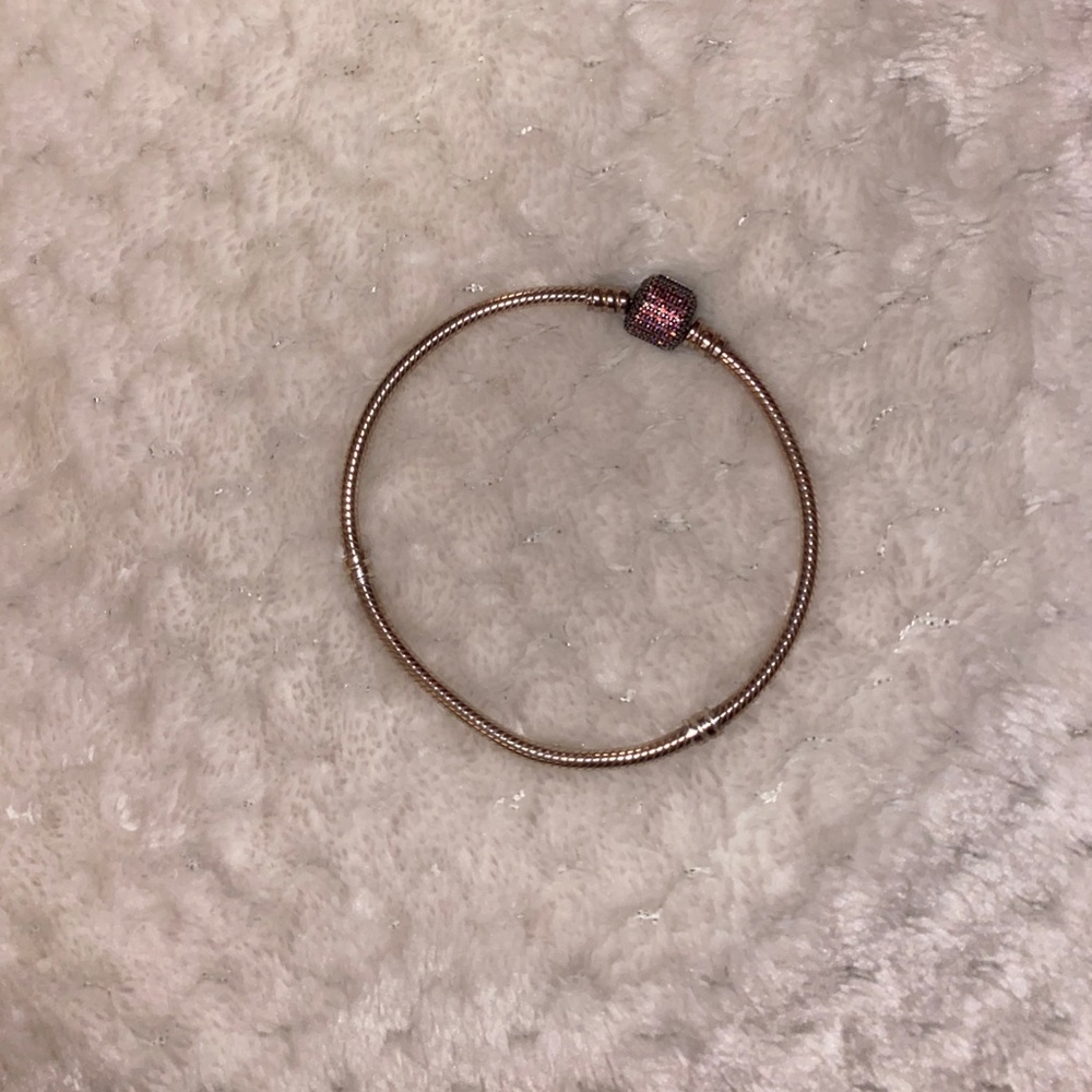 Pandora Pink Sparkling Pavé Clasp Bracelet